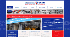 Desktop Screenshot of lichtblau-scholz.de